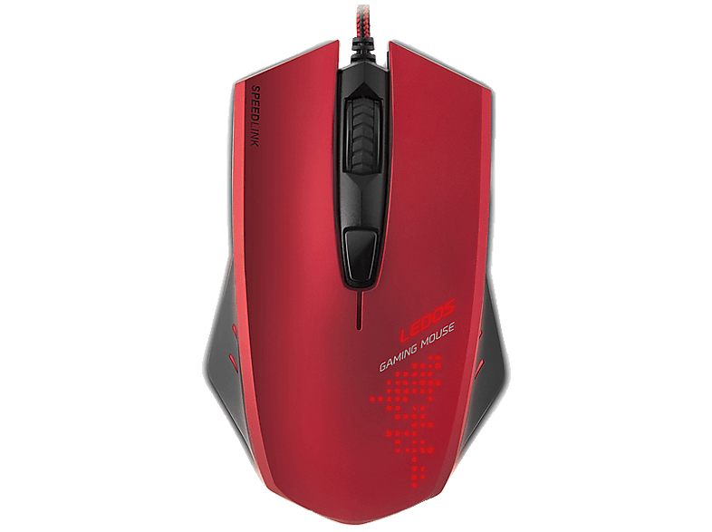 SPEEDLINK Ledos Gaming Maus, Rot | SATURN