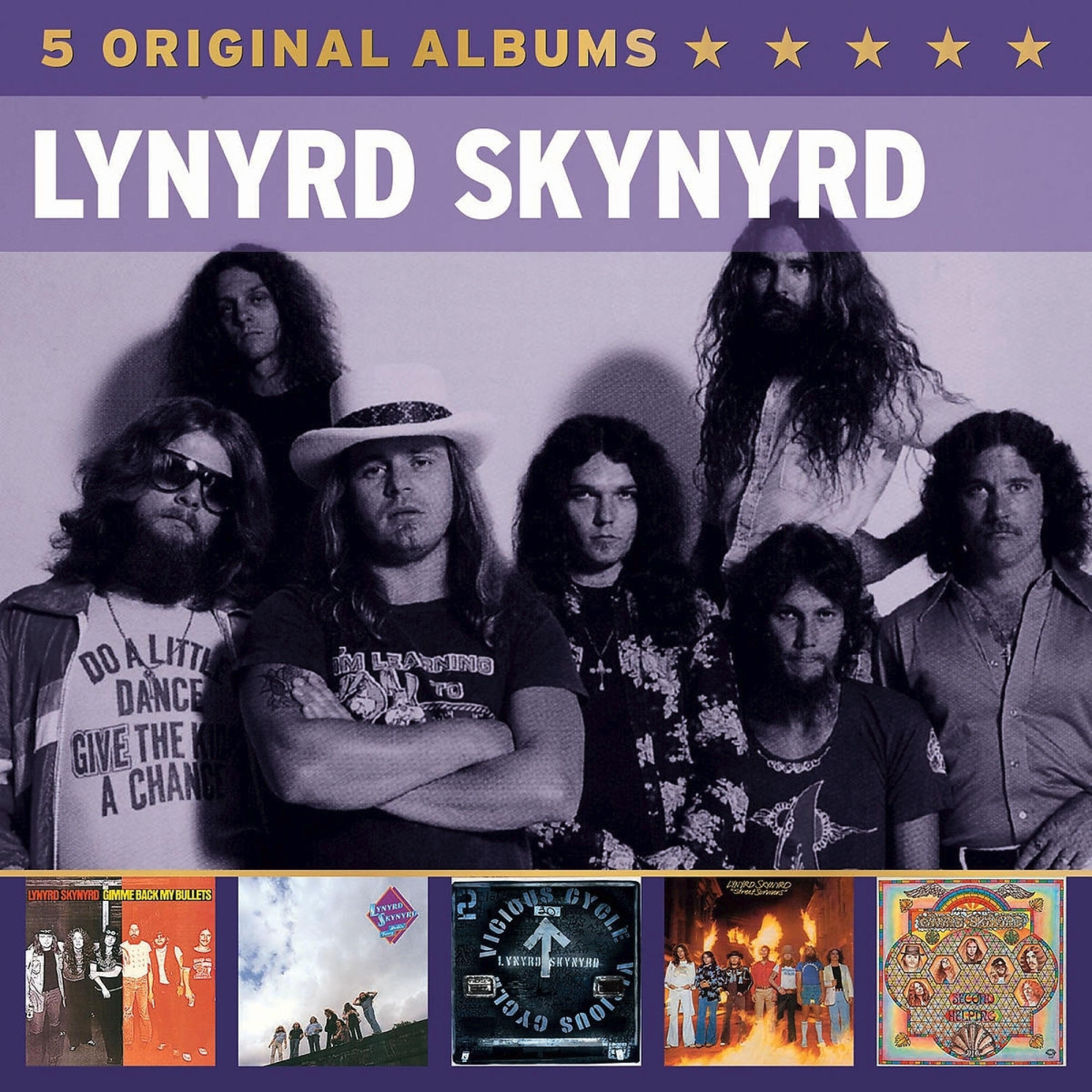 Skynyrd Lynyrd Albums (CD) - Original 5 -