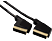 HAMA 123208 CABLE SCART M/M 0.75M GP - Câble péritel (Noir)
