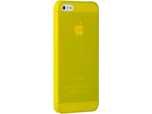 OZAKI oCoat 0.3 Jelly, jaune - Pochette (Convient pour le modèle: Apple iPhone 5, iPhone 5s)