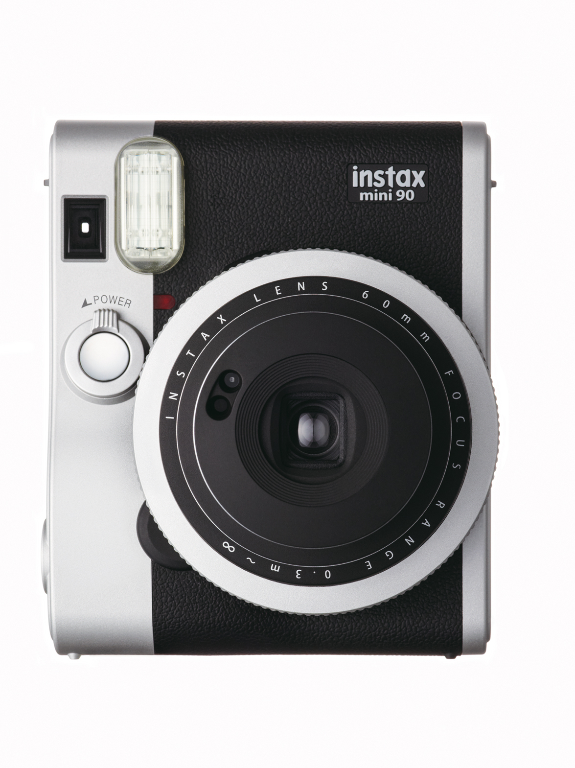 FUJIFILM instax Schwarz/Silber 90 Sofortbildkamera, Mini