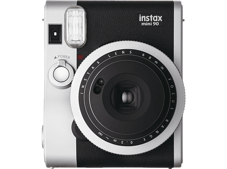 FUJIFILM instax Mini 90 Schwarz/Silber Sofortbildkamera