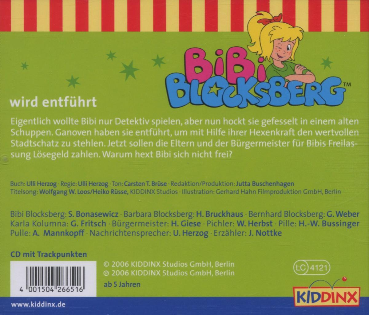Albumcover mit Text und Zeichentrickgrafiken. Der Text ist auf Deutsch.