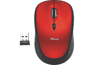 TRUST 19522 Yvı Kablosuz Micro Alıcılı Mouse Kırmızı