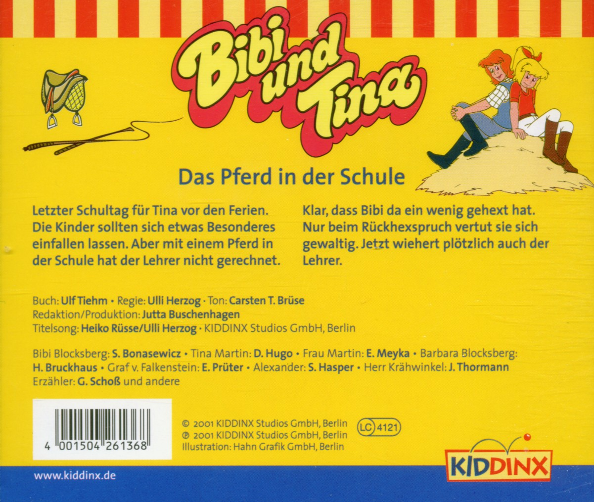 Bibi und Tina - Folge 36: Das Pferd In Der Schule  - (CD)