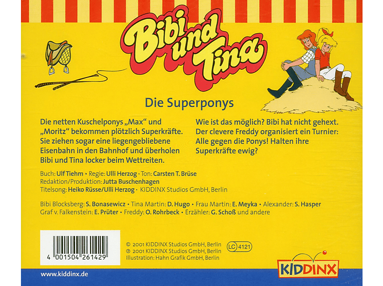 Thumbnail - Bibi und Tina - Folge 42: Die Super-Ponys (CD)