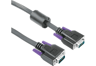 HAMA 41933 CABLE VGA M/M 1.0M - VGA-Kabel, 1.8 m, Schwarz