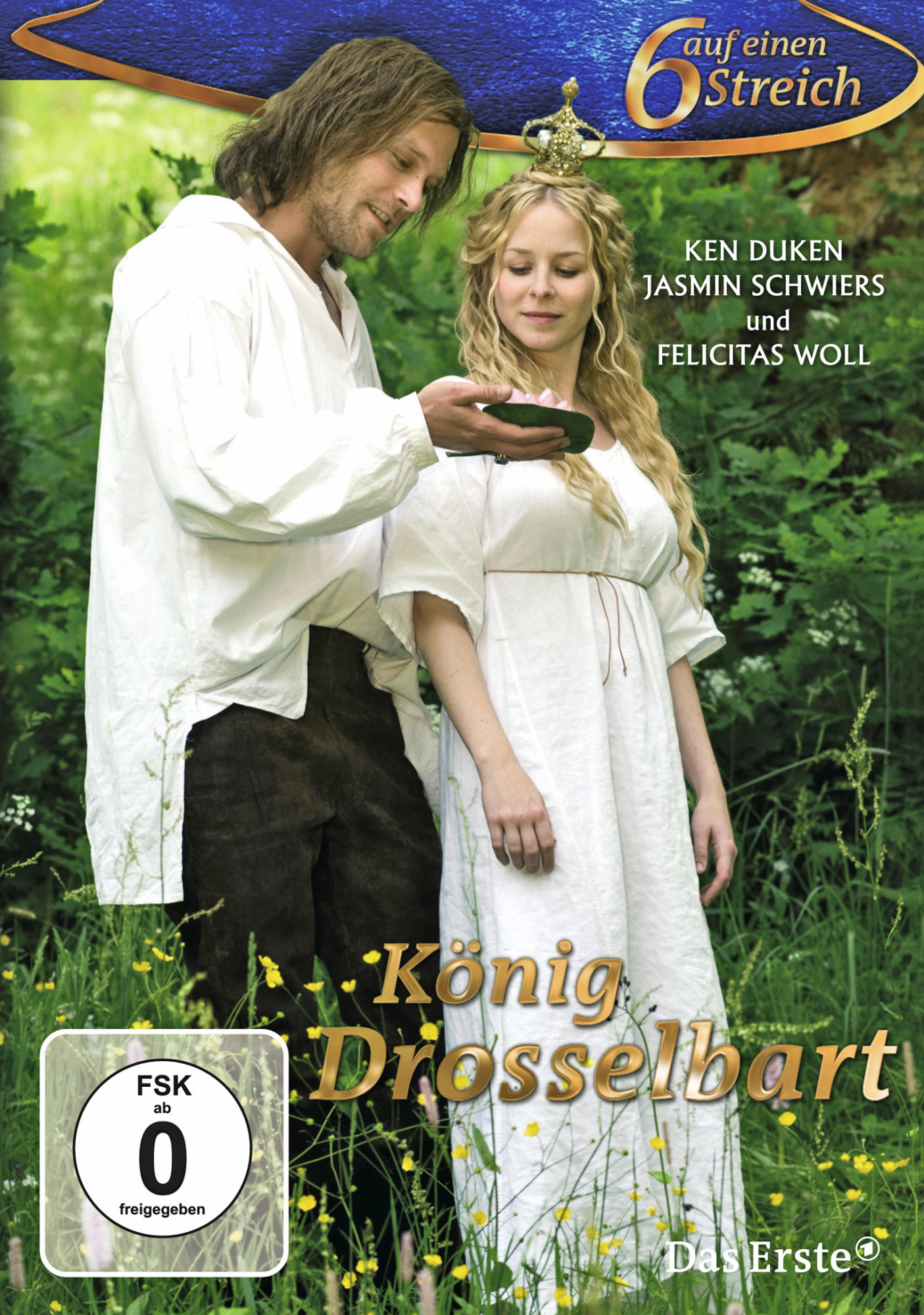 KÖNIG DROSSELBART - 1 DVD STREICH AUF SECHS EINEN