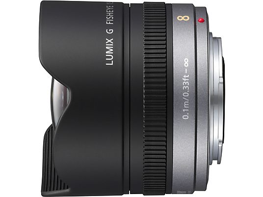 PANASONIC LUMIX G Fisheye 8mm F3.5 - Primo obiettivo(Micro-Four-Thirds)