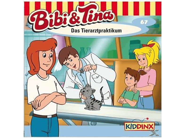 Bibi und Tina - Folge 67: Das Tierarztpraktikum - (CD)