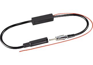HAMA 107267 ANT.VERST.DIN ST.-DIN KU. - Antennenverstärker (Schwarz)
