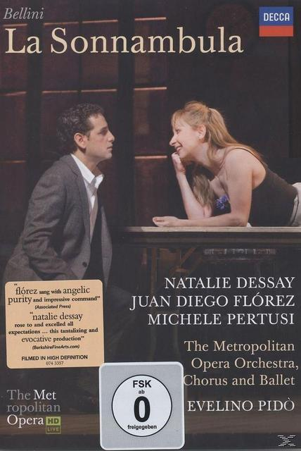 Juan Diego Florez, Opera Chorus, Natalie - Opera Michele, Orchestra, Metropolitan Pertusi Metropolitan Bellini: Ballett, Sonnambula Opera Metropolitan (DVD) - La Dessay