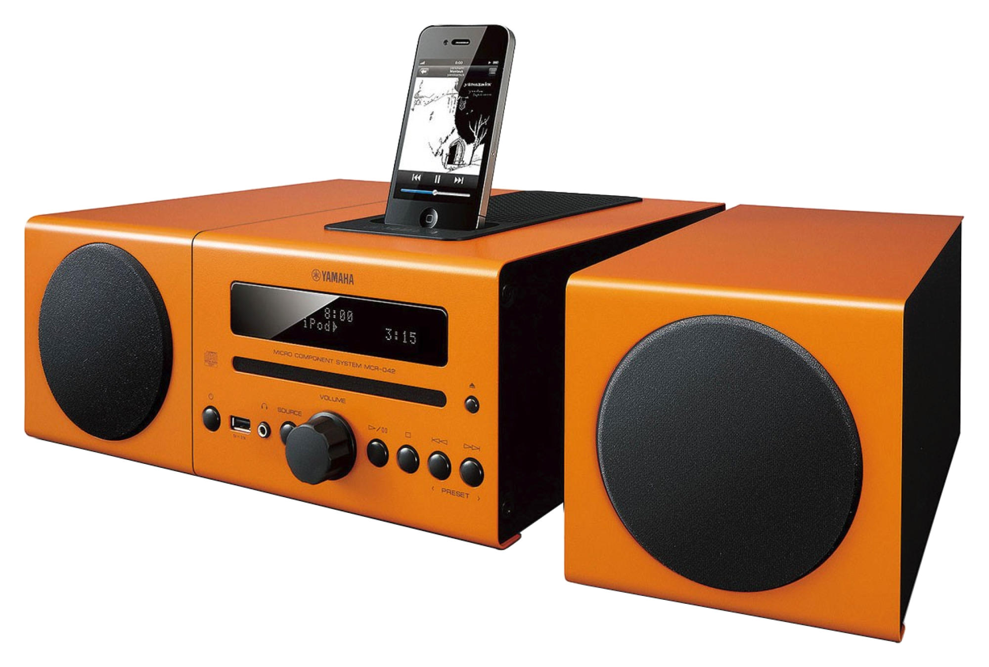 Microcadena - Yamaha MCR 042 Naranja