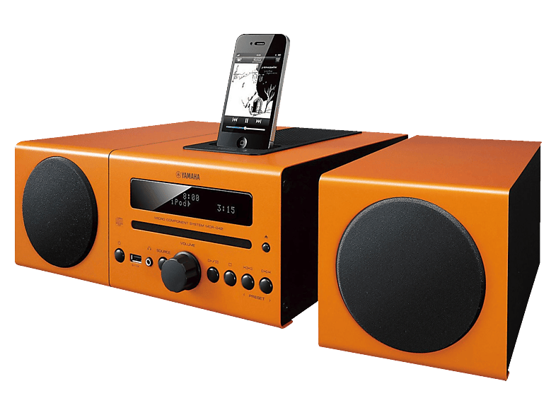 Microcadena | Yamaha MCR 042 Naranja | MediaMarkt