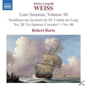 Robert Barto - Lautensonaten Vol.10  - (CD)