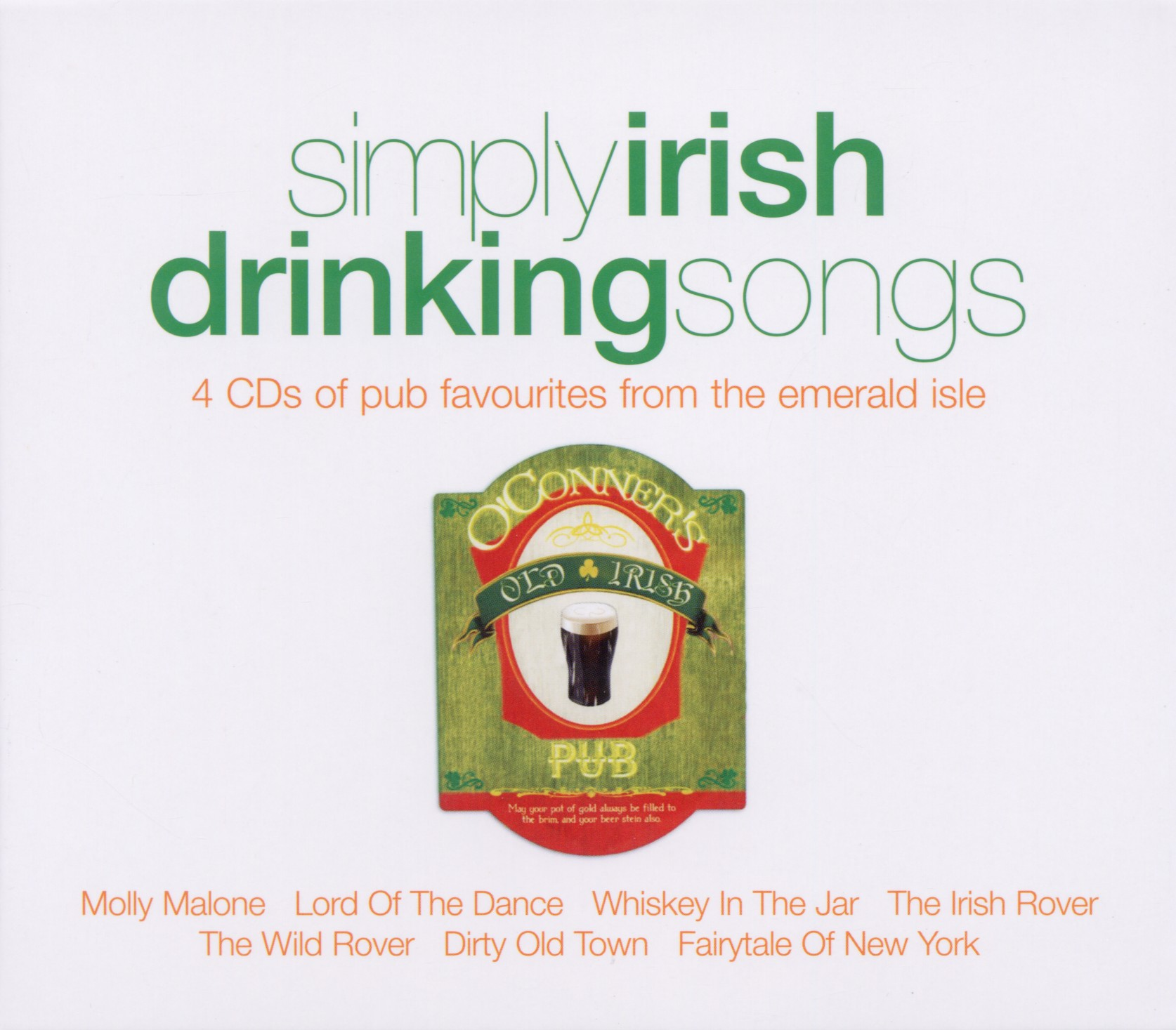 Various - Simply Drinking (CD) Songs Irish 