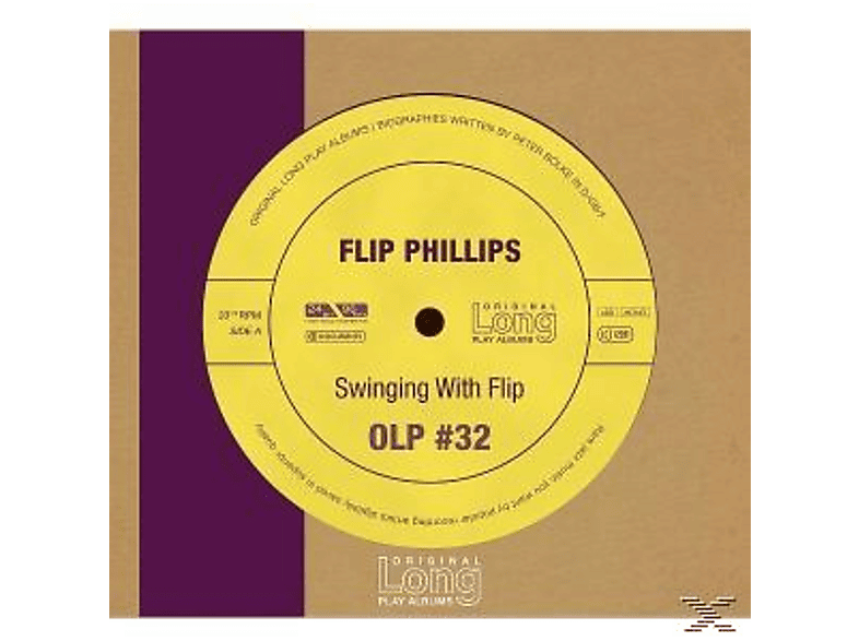 Flip Phillipis, Flip Phillips | Swinging With Flip - (CD) | SATURN