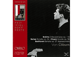 Van Cliburn - 2 Klavierstücke op.118,Sonate op.26,op.58,op.57  - (CD)