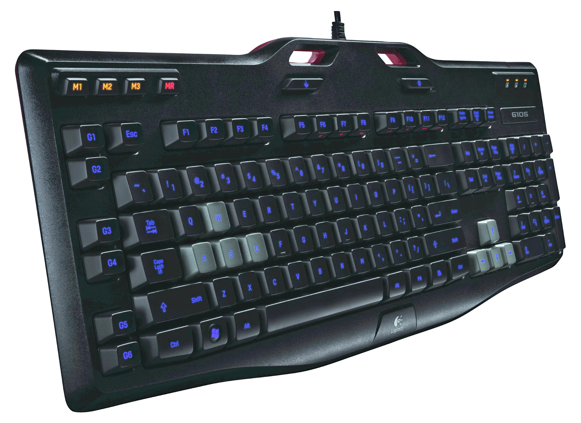 Teclado gaming - Logitech G105 Keyboard, retroiluminación y seis teclas programables