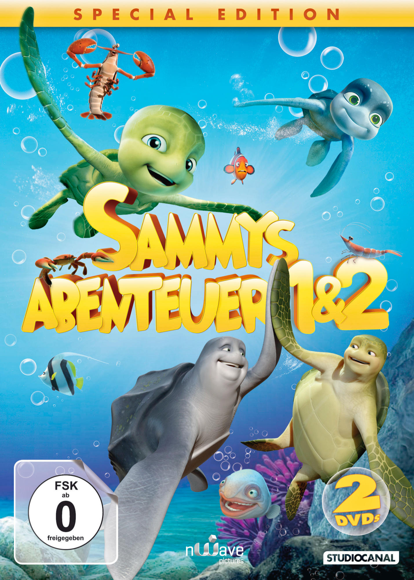 Sammys Abenteuer 1 & DVD 2