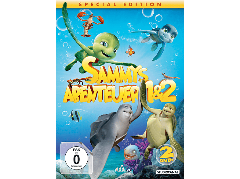 Thumbnail - Sammys Abenteuer 1 & 2 DVD