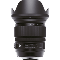SIGMA 635954 24 mm - 105 mm f/4 DG, OS, HSM (Objektiv für Canon EF-Mount, Schwarz)