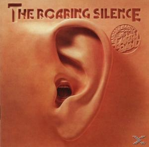 Albumcover: 'The Roaring Silence' mit einem riesigen, schreienden Ohr.