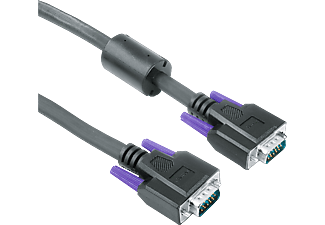 HAMA 41934 CABLE VGA M/M 3.0M - VGA-Kabel, 3 m, Schwarz