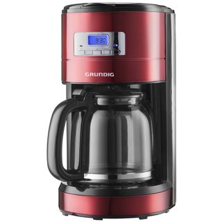 GRUNDIG KM 6330 Kaffeemaschine Rot Metallic