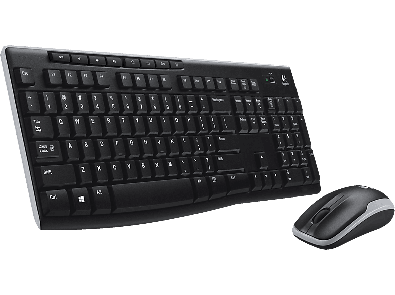 LOGITECH MK270 Kablosuz USB Alıcılı Türkçe Q Klavye Mouse Seti, Siyah_4