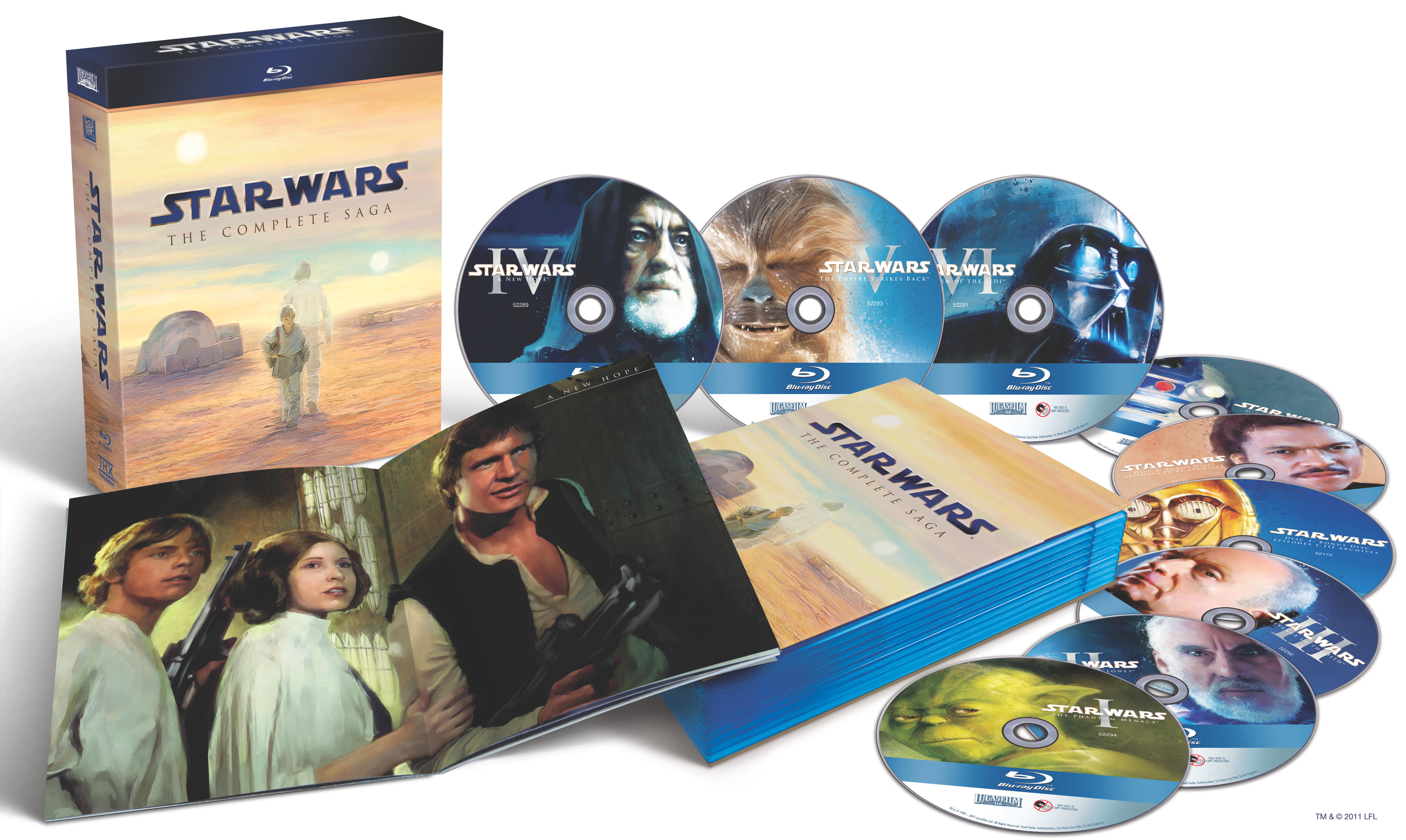 Star Wars - Complete Saga I-VI Blu-ray