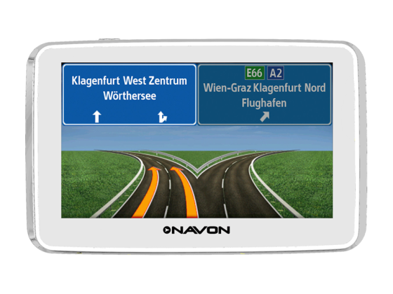 NAVON N490 PLUS White navigáció + iGO Magyarország térkép