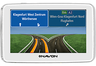 NAVON Outlet N490 Plus White navigáció + iGO8 Európa térkép 1 év frissítéssel