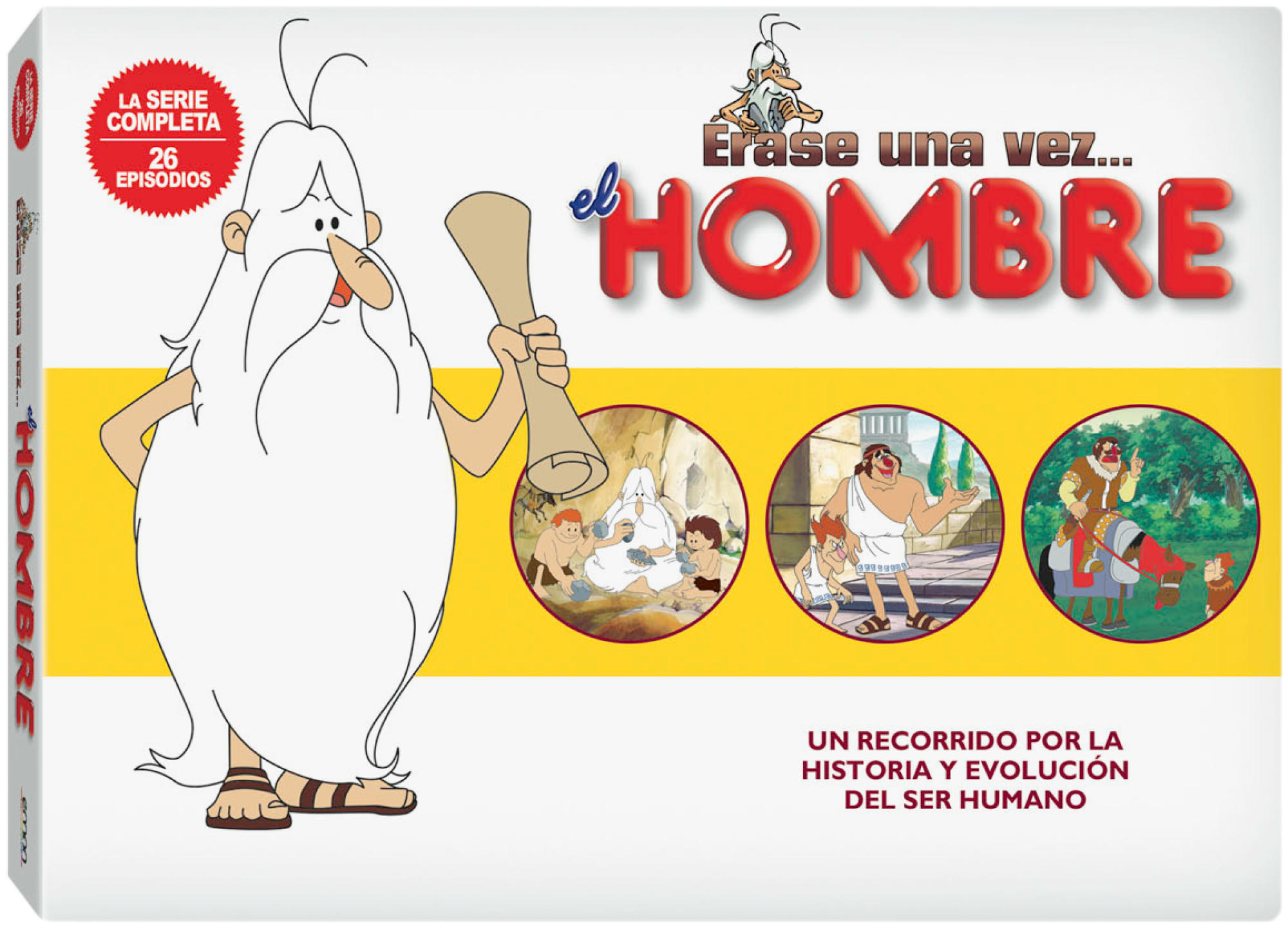 Pack - Érase una Vez el Hombre - La Serie Completa - Dvd