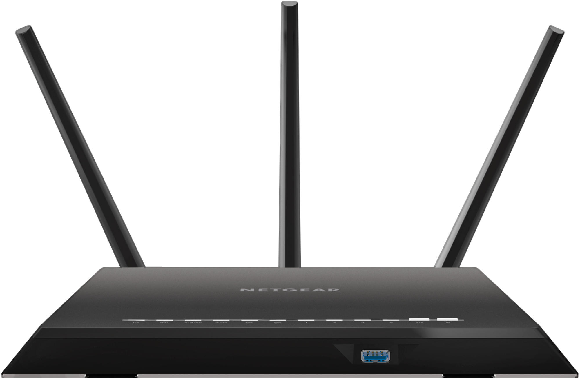 Router - Netgear Nighthawk R7000, doble banda, hasta 1900 Mbps, color negro