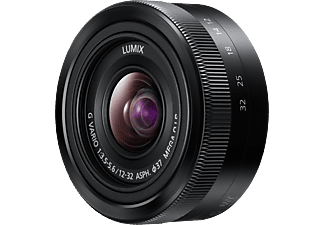 PANASONIC LUMIX G Vario 12-32mm F3.5-5.6 ASPH MEGA OIS - Zoomobjektiv(Micro-Four-Thirds)