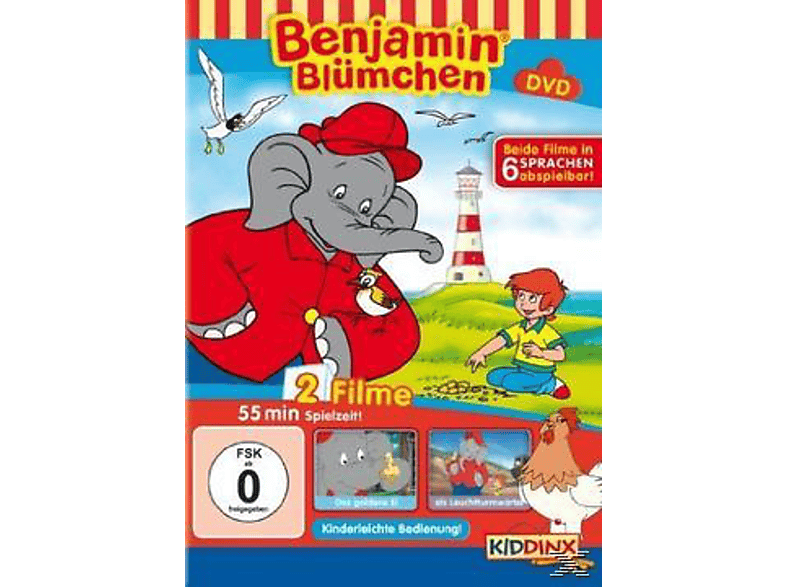 Benjamin Blümchen: Das goldene Ei DVD / ... als Leuchtturmwärter
