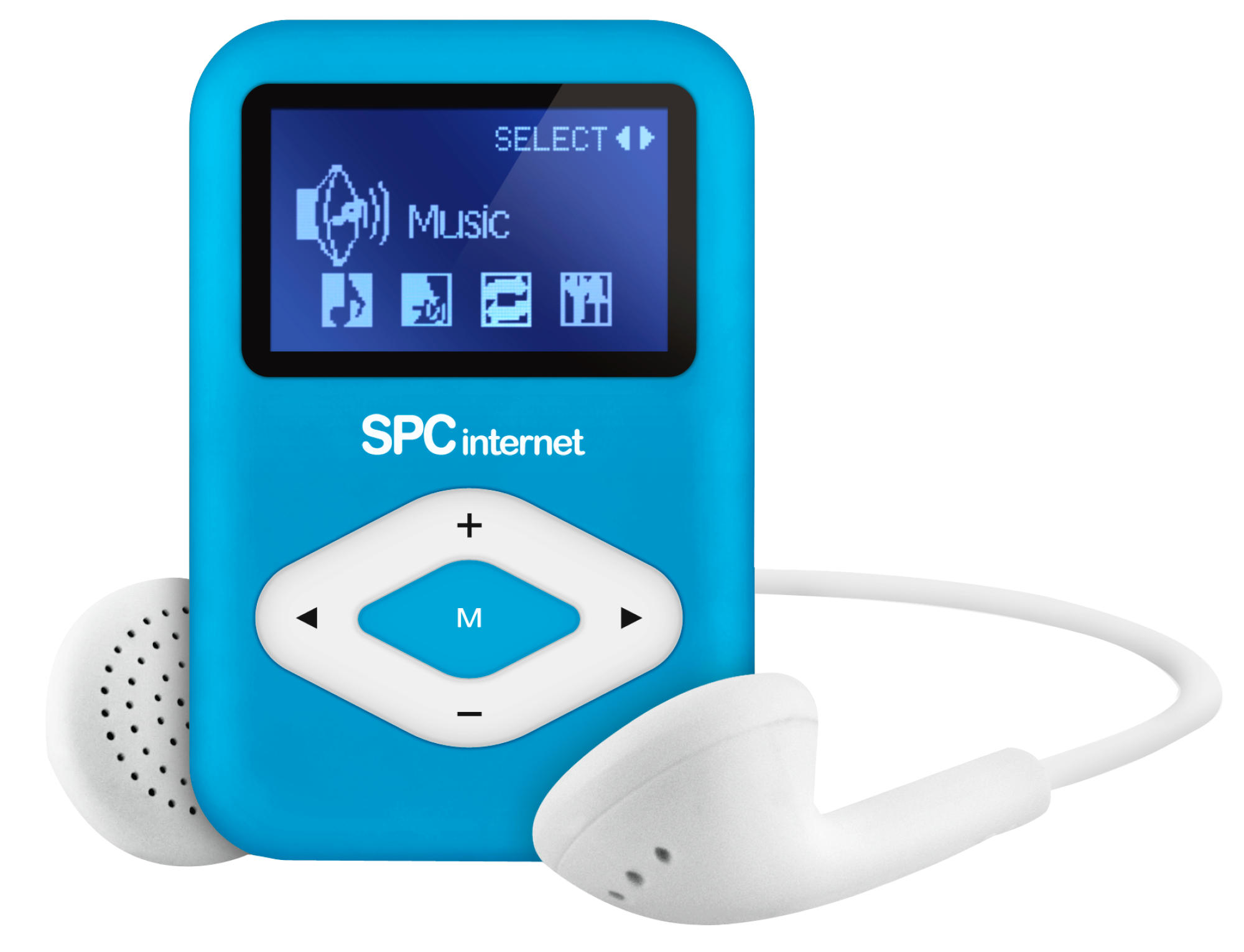 MP3 - SPC Internet 8434 4GB Azul