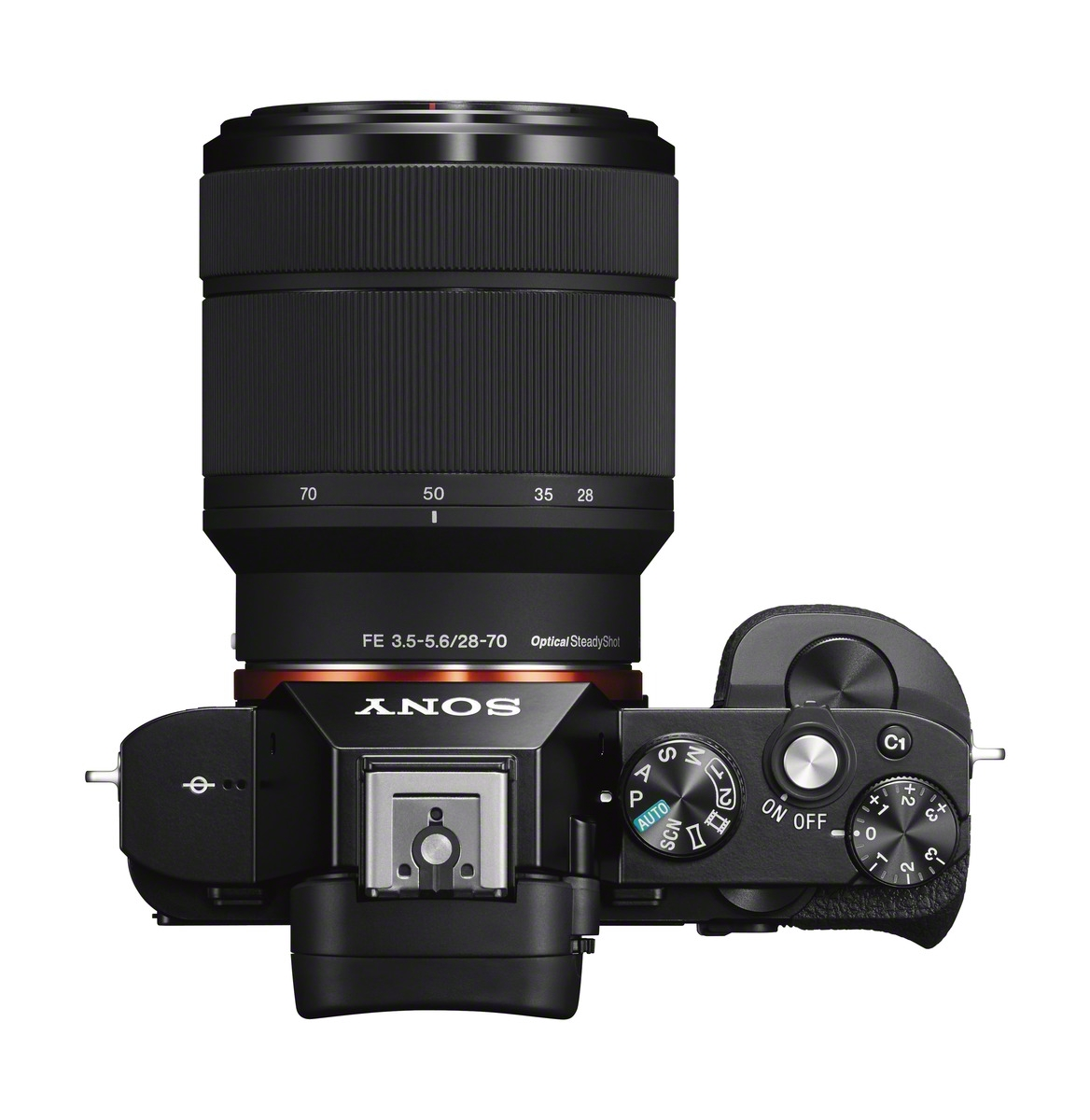SONY Alpha 7 Kit (ILCE-7KB) + Tasche + Speicherkarte Systemkamera mit Objektiv 28-70 mm, 7,6 cm Display, WLAN