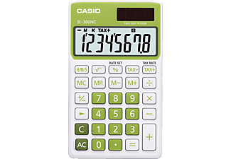 CASIO CASIO SL-300NC-GN - Calcolatrici tascabili - EXTRA BIG LC-display a 8 cifre - Verde - Calcolatrici tascabili