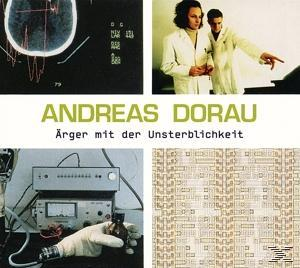 Albumcover mit Bildern von wissenschaftlichen Geräten und zwei Männern in Laborkitteln, mit dem Titel.