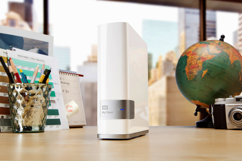 WD My Cloud™ NAS 3,5 Zoll Weiß}
