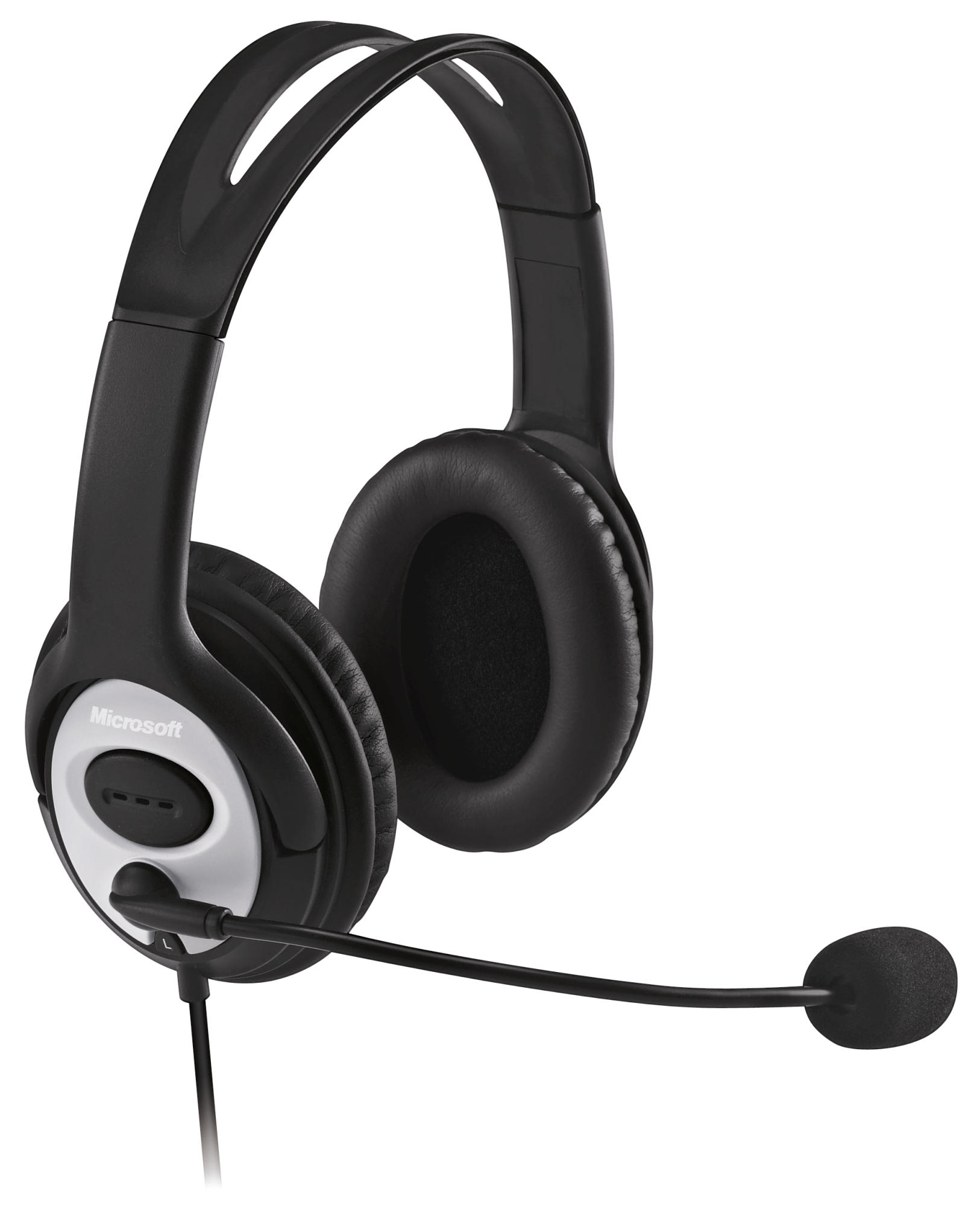 MICROSOFT LifeChat LX-3000 - Micro-casque (Câblé, Binaural, Over-ear, Noir)