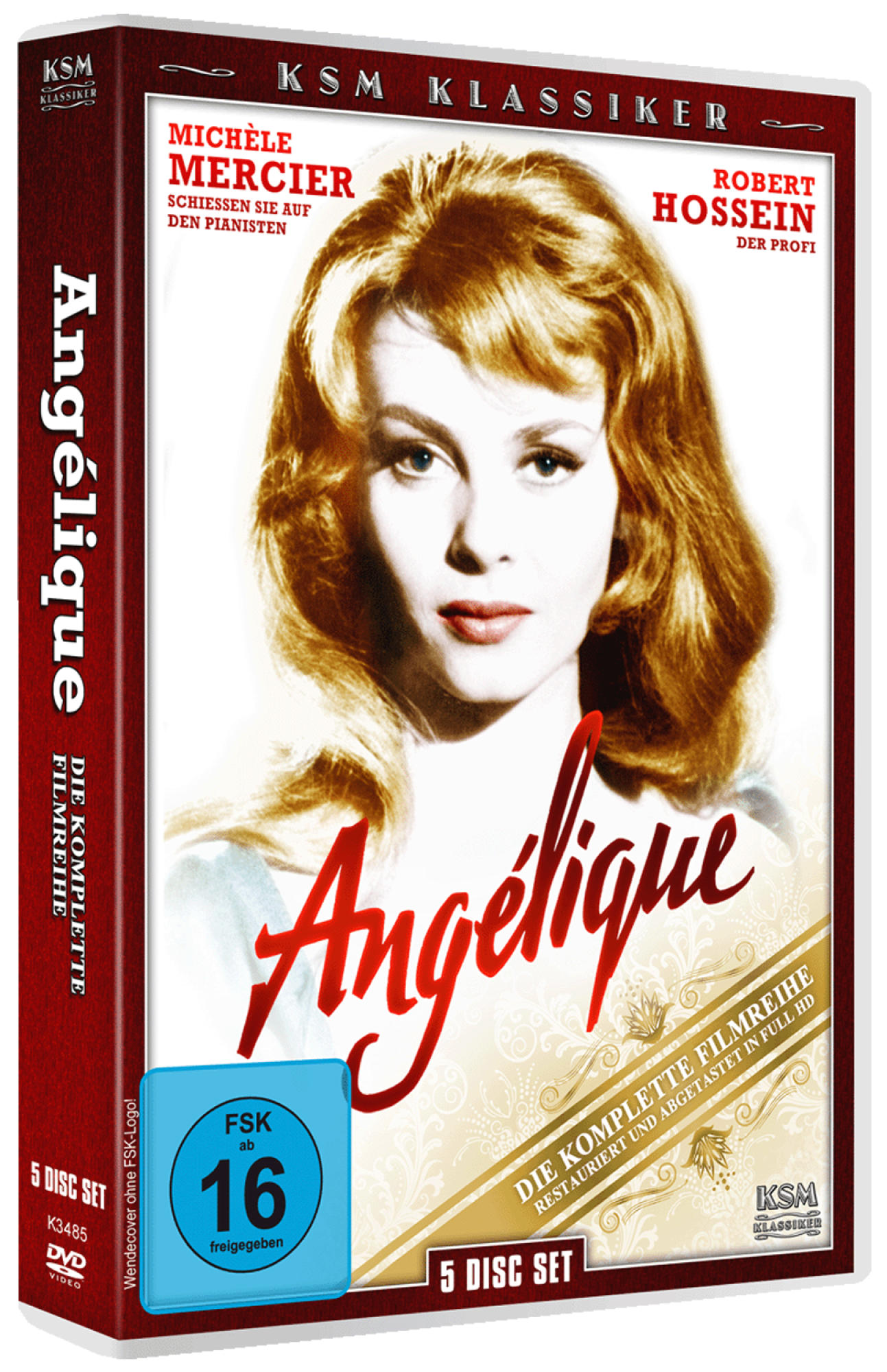 Angélique Gesamtbox DVD
