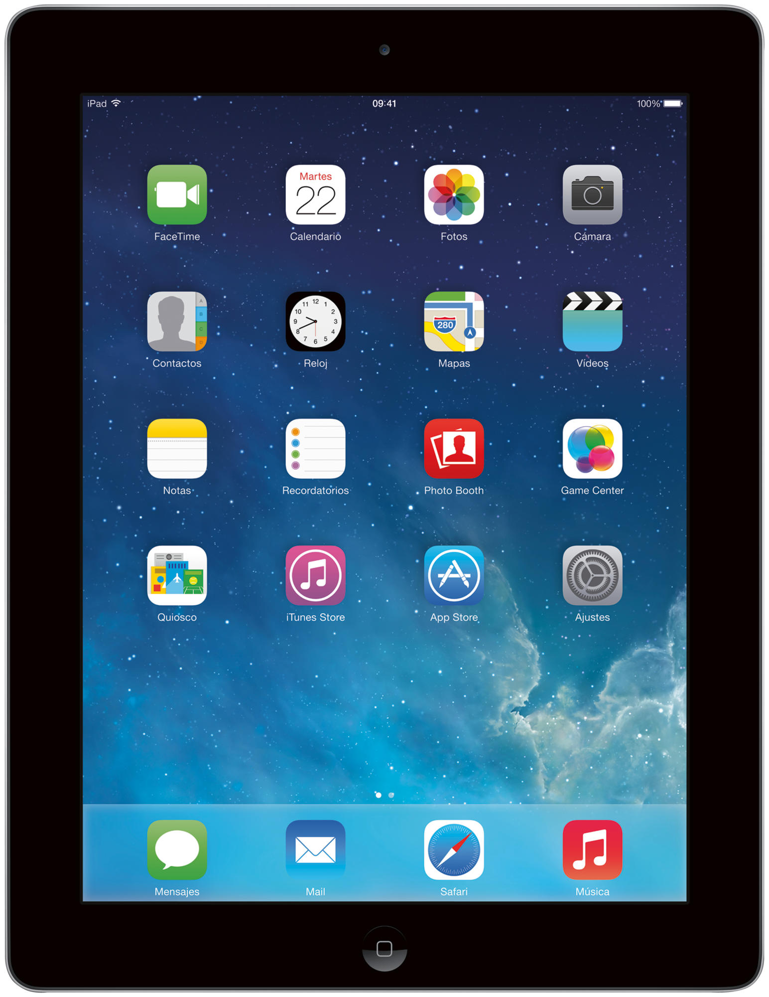 iPad 2 negro de 16 GB, WiFi
