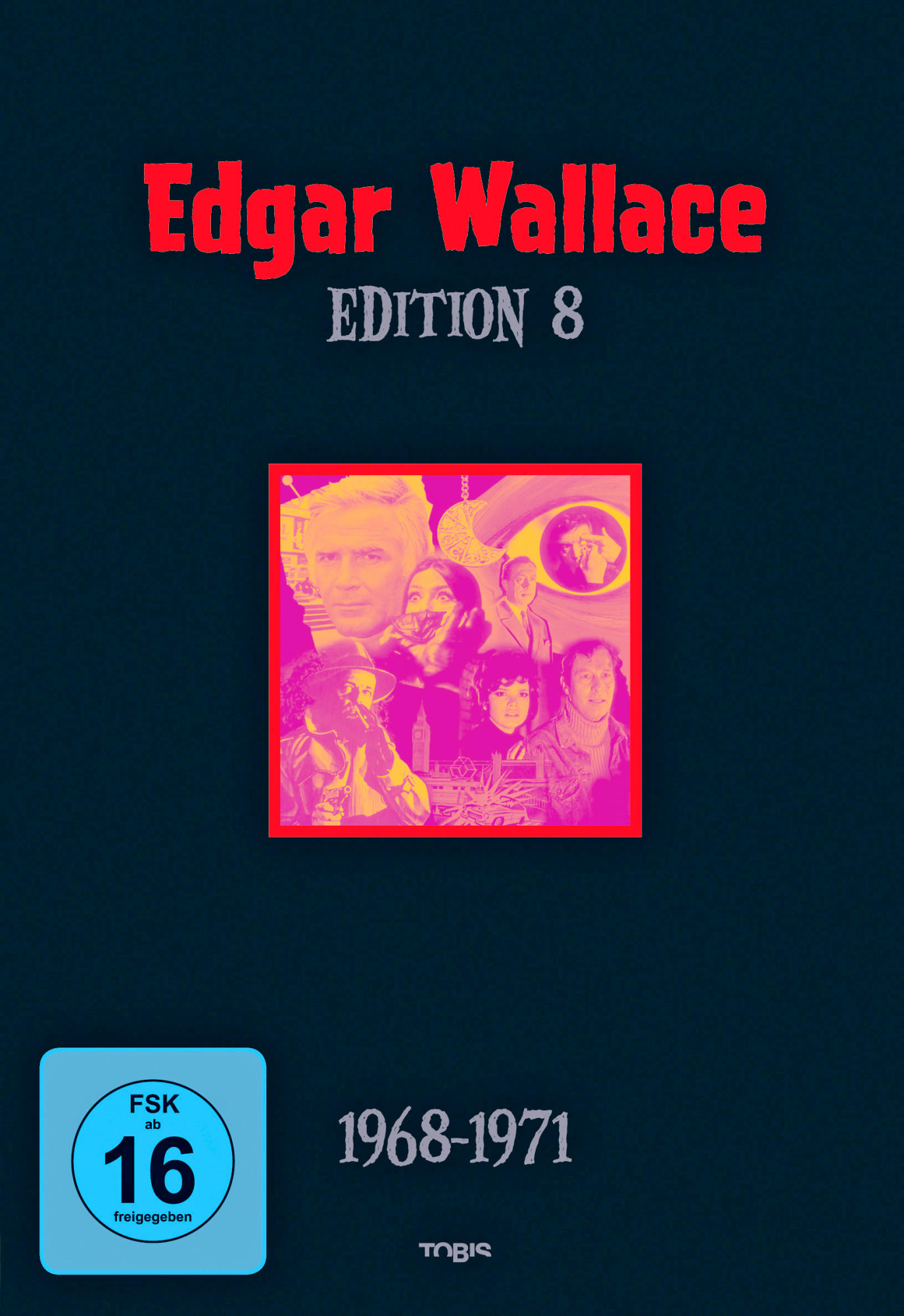 8 DVD Box Edgar Edition Wallace