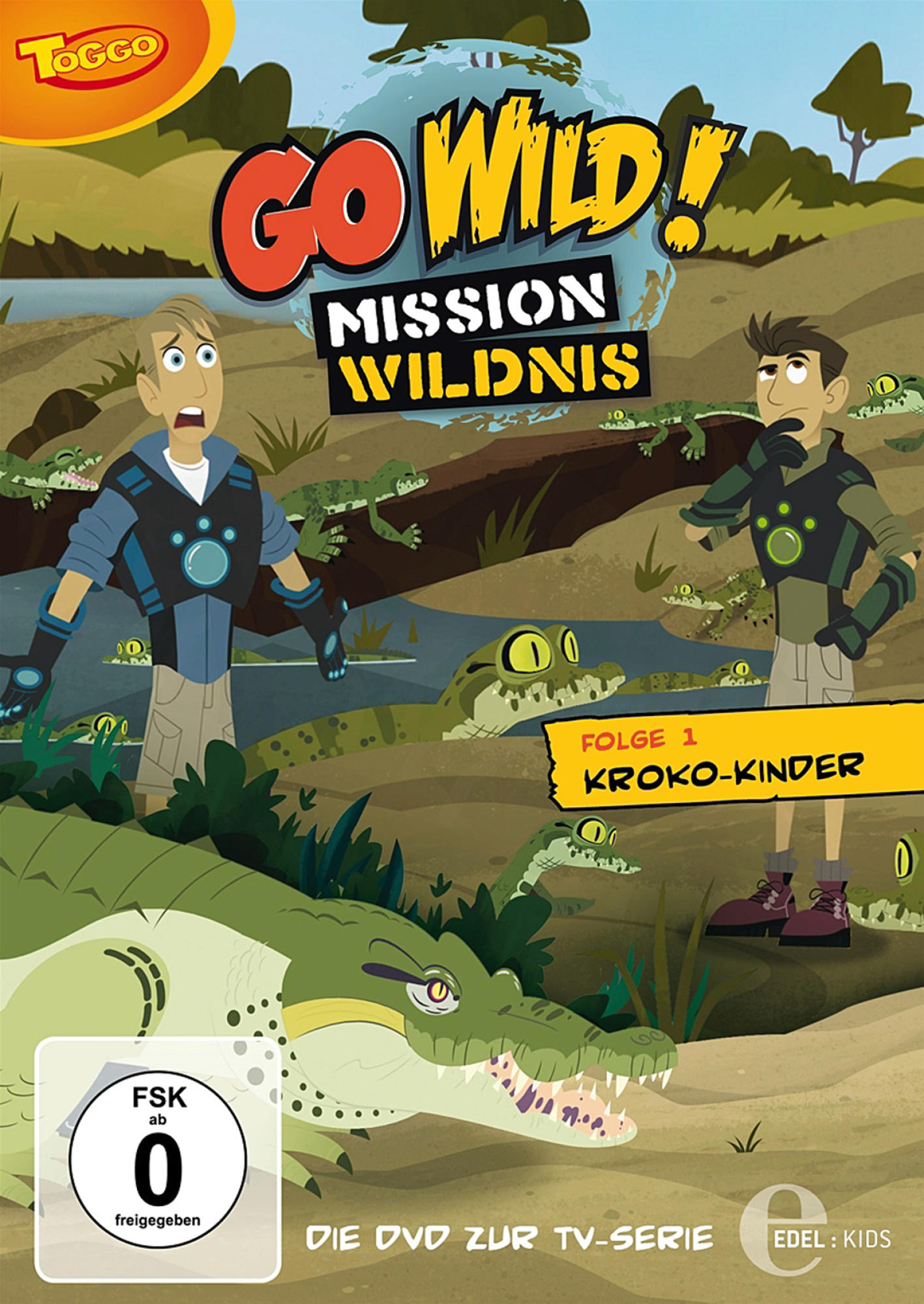 Wild! 1: Mission - Wildnis Go Kroko-Kinder Folge DVD