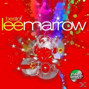 CD-Cover mit farbenfrohem Design und dem Text 'Best of Leemarrow' mit einem Gesicht.