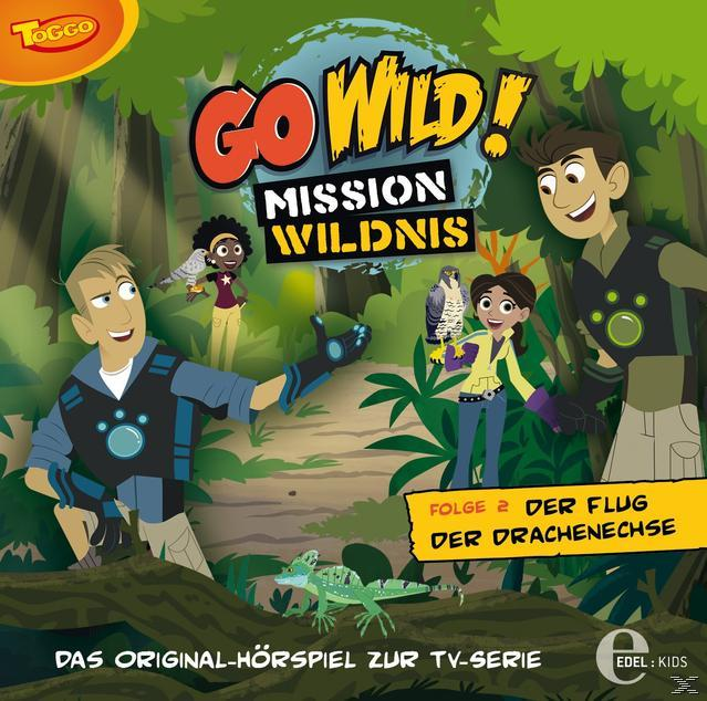 Go Wild! Mission Wildnis 02: Der Flug der Drachenechse  - (CD)