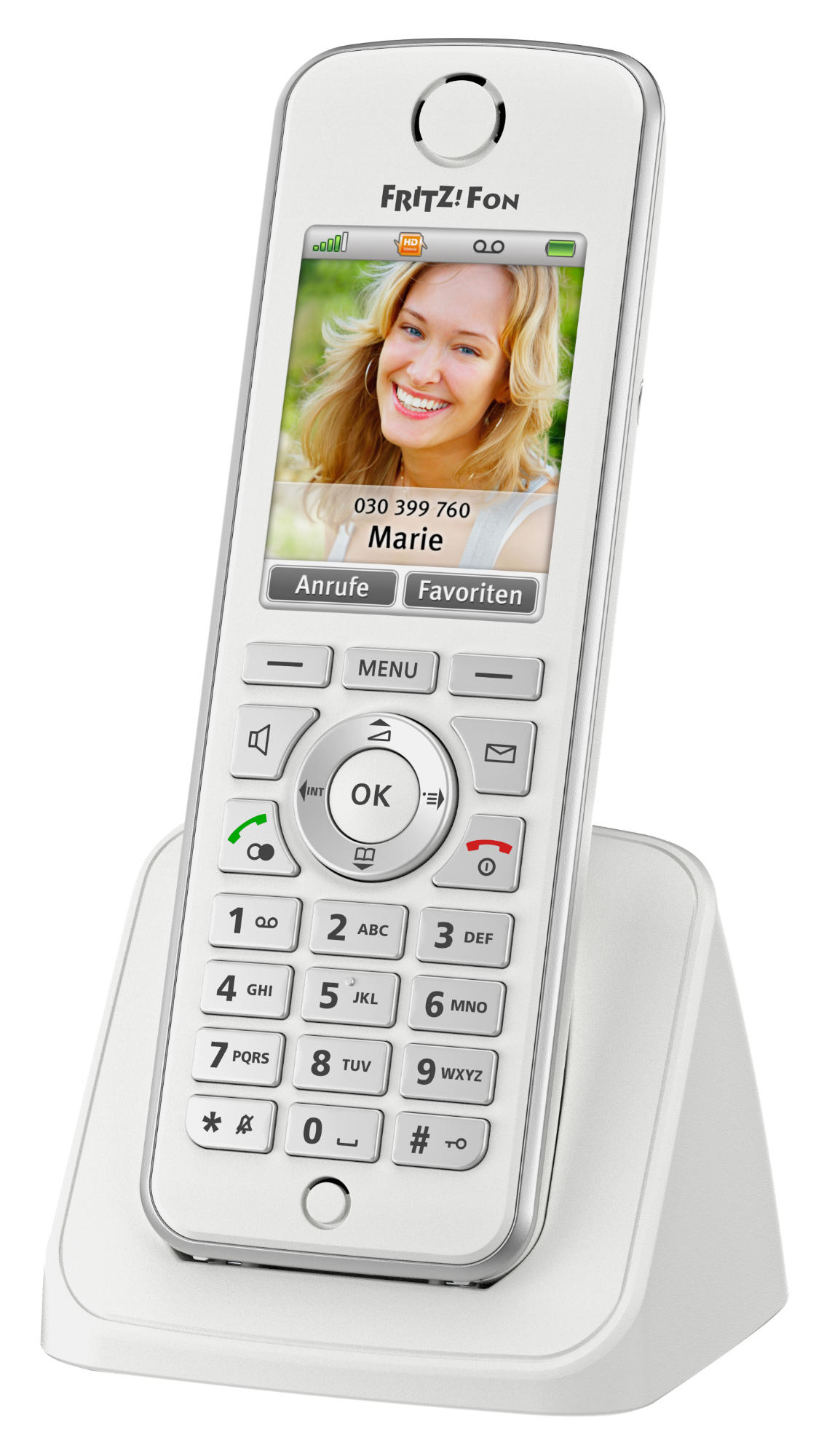 AVM FRITZ!Box 7490 + FRITZ!Fon C4 im Set WLAN-Router inkl. DECT-Telefon